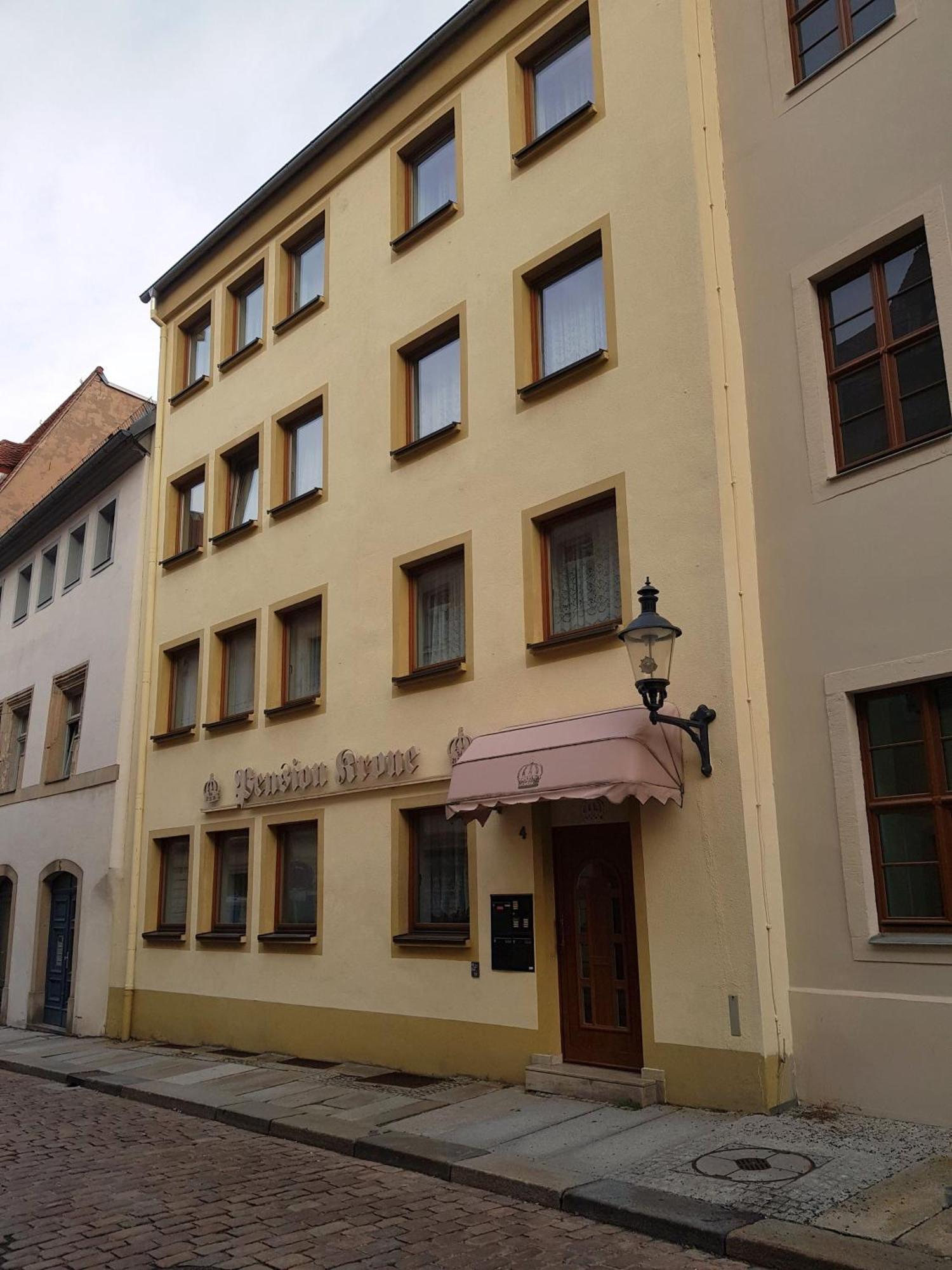Pension Krone フライベルク エクステリア 写真